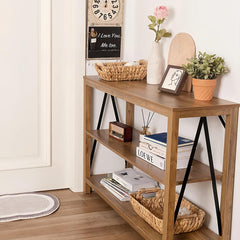 Natural Woven Water Hyacinth Storage Baskets with Handles Decorative Nordic-Style Organizer Trays for Snacks, Fruit & Tabletop Essentials
