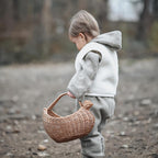 Handwoven Rattan Storage Basket  Nordic-Style Fruit, Vegetable & Daily Essentials Carry Basket