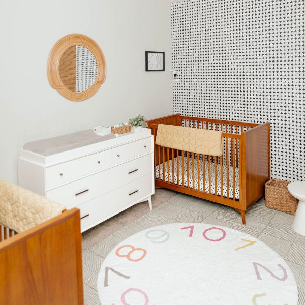 Handwoven Water Hyacinth Storage Basket  Natural Organizer for Bathroom, Vanity, Bedroom & Nursery