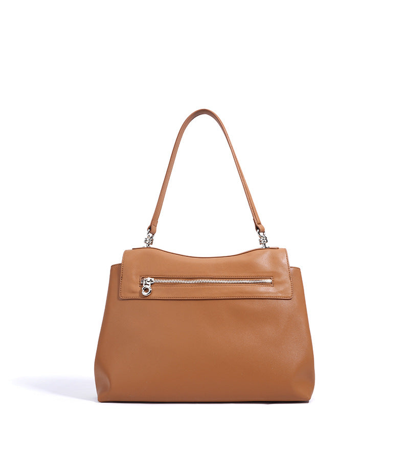 Leather Raffia Straw Tote Bag  Large Woven Shoulder & Crossbody Handbag with Lock Closure for Work and Casual