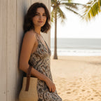 New Gourd-Shaped Straw Shoulder Bag  Hand-Woven Wheat Straw Purse for Daily Styling & Relaxed Outings